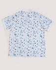 Men's Polo Tee - Blue Road Trip Mickey | Disney x elly Mickey Go Local | The Elly Store Singapore