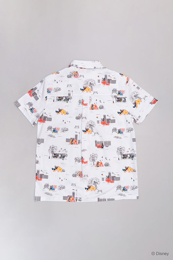 Men's Shirt - Vintage Playground Mickey | Disney x elly Mickey Go Local | The Elly Store Singapore