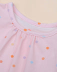 Millie Onesie - Pink Polka Dots