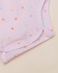Millie Onesie - Pink Polka Dots