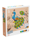 Plus-plus - Puzzle By Number - Peacock 800pcs