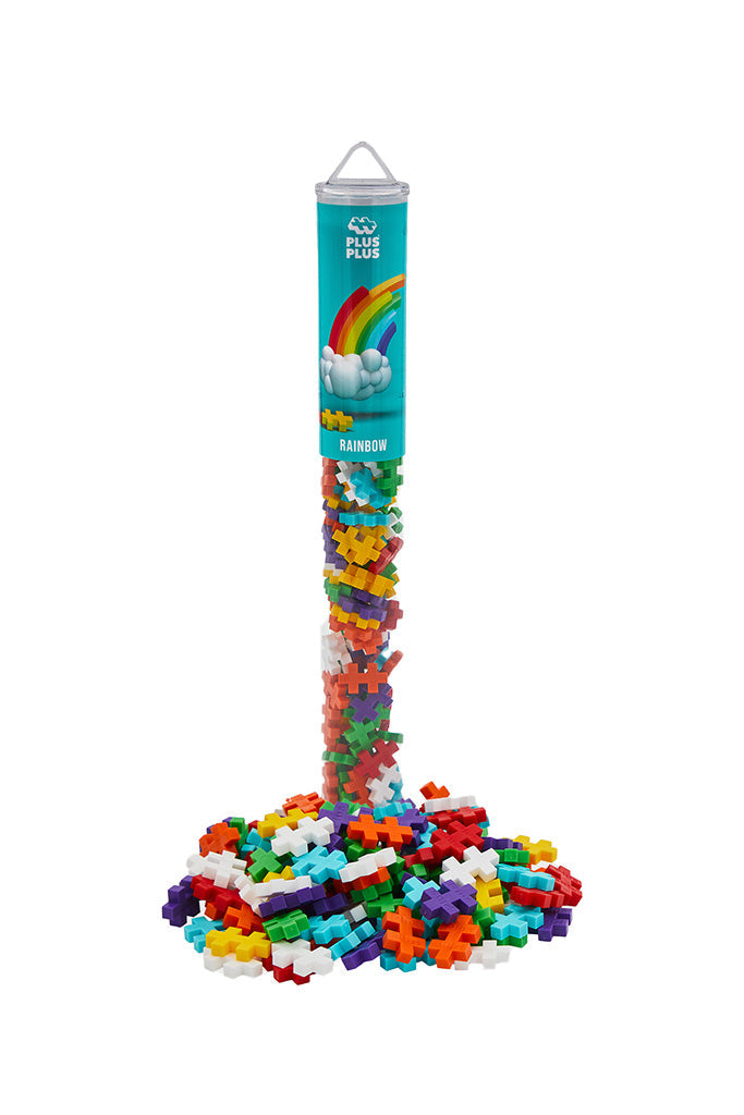 Plus-plus - Tube Mini Rainbow Mix 100 pieces