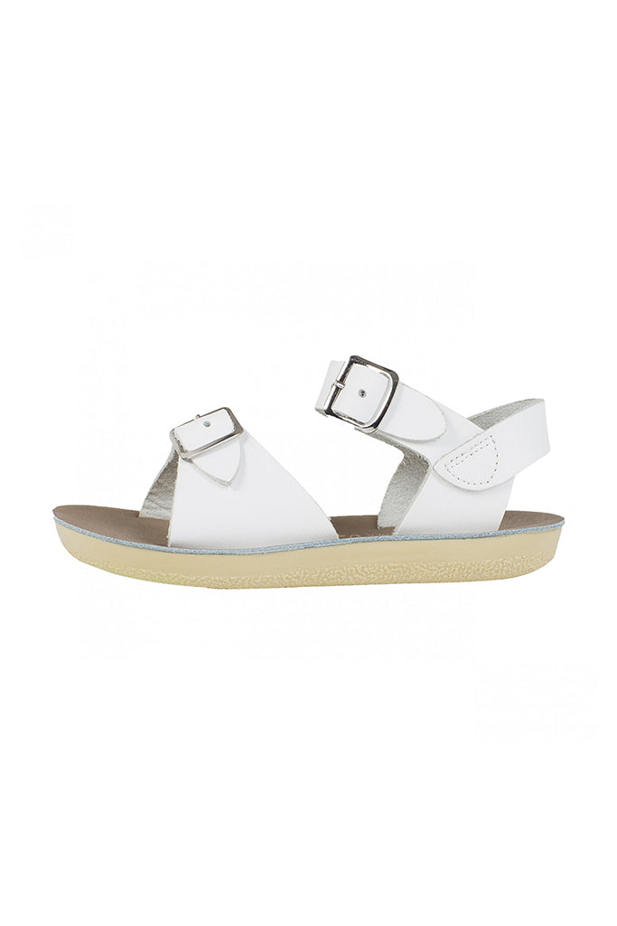 Salt-Water Sandals | Surfer Sandals - White | The Elly Store