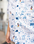 Little Man Shirt - Blue Road Trip Mickey