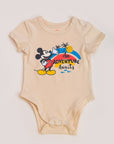 Short-Sleeve Onesie - An Adventure Awaits | Disney x elly Mickey Go Local | The Elly Store Singapore