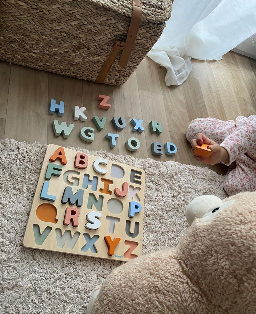 Janod Sweet Cocoon - Alphabet Puzzle
