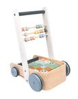 Janod Sweet Cocoon - Cart with ABC Blocks