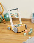 Janod Sweet Cocoon - Cart with ABC Blocks