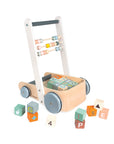 Janod Sweet Cocoon - Cart with ABC Blocks