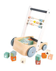 Janod Sweet Cocoon - Cart with ABC Blocks