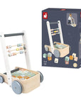 Janod Sweet Cocoon - Cart with ABC Blocks