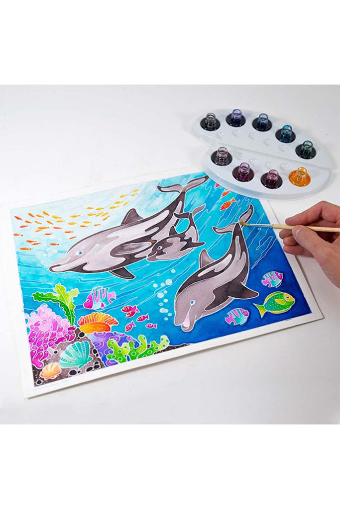 Aquarellum &quot;Dauphins&quot; - Dolphins by Sentosphere | The Elly Store Singapore