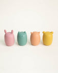 Olive Silicone Bath Toys - Set of 4
