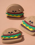 Silicone Hamburger Teething Toy