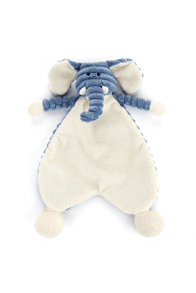 Jellycat Cordy Roy Baby Elephant Soother in Blue | Buy Jellycat Baby Kids online at The Elly Store Singapore