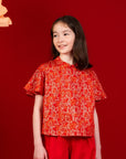 Amanda Top - Red Lanterns | Elly CNY2024