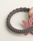 Pink Fish Teething Ring