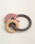 Pink Fish Teething Ring