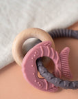 Pink Fish Teething Ring