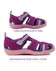 Pediped Flex Sahara Berry Adventure Sandals | The Elly Store
