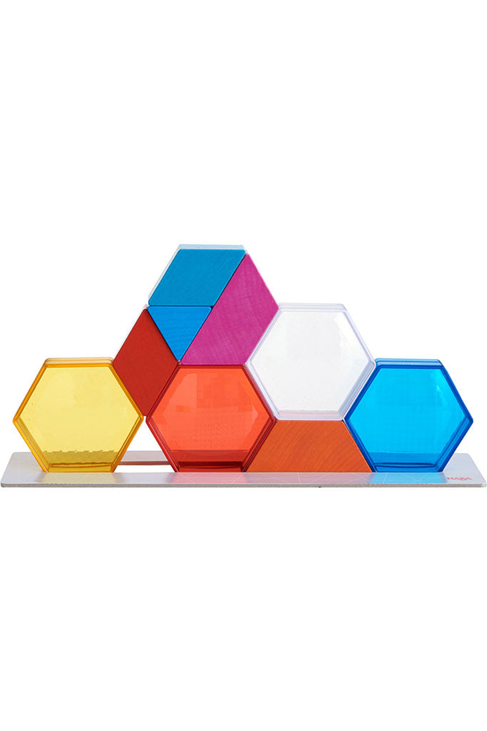 Stacking Game Color Crystals by HABA | Open-ended Play | The Elly Store Singapore