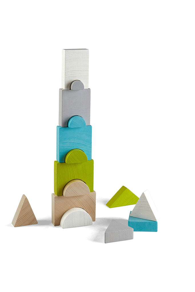 Stacking Game Tower Town by HABA | Open-ended Play | The Elly Store Singapore