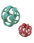 Fidget Ball & Sensory Ball Set - Teal & Dusty Pink by Jellystone Designs | Teething Toys | The Elly Store Singapore