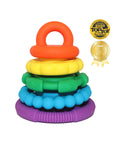 Rainbow Stacker and Teether Toy by Jellystone Designs | Teething Toys | The Elly Store Singapore