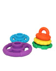 Rainbow Stacker and Teether Toy by Jellystone Designs | Teething Toys | The Elly Store Singapore