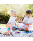 Rainbow Stacker and Teether Toy by Jellystone Designs | Teething Toys | The Elly Store Singapore