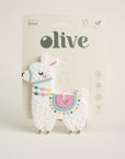 Silicone Llama Teething Toy