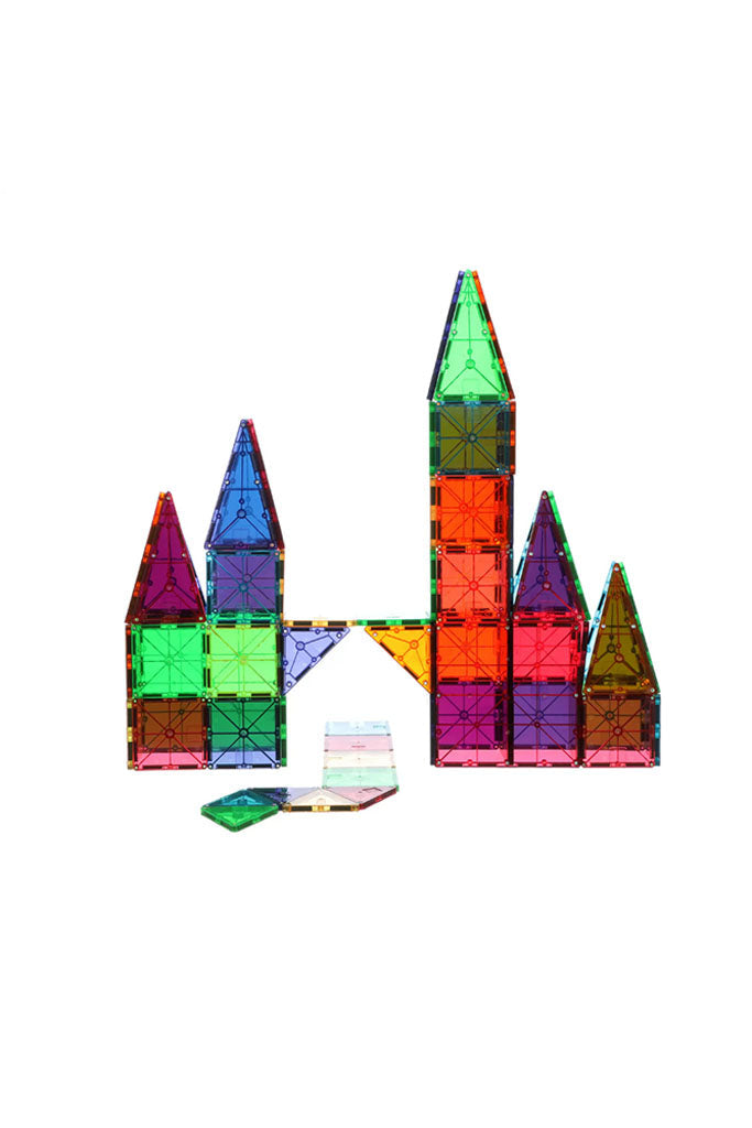 Magna-Tiles Clear Colours 100 Piece Set