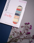 Nail Stickers - Elephants in Summertime (Petite) | Nodspark x elly | The Elly Store Singapore