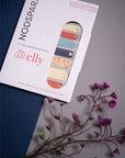 Nail Stickers - Elephants in Summertime (Petite) | Nodspark x elly | The Elly Store Singapore