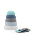 Jellystone Designs - Ocean Stacking Cups Blue Grey | The Elly Store
