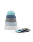 Jellystone Designs - Ocean Stacking Cups Blue Grey | The Elly Store