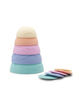 Jellystone Designs - Ocean Stacking Cups Rainbow Pastel | The Elly Store