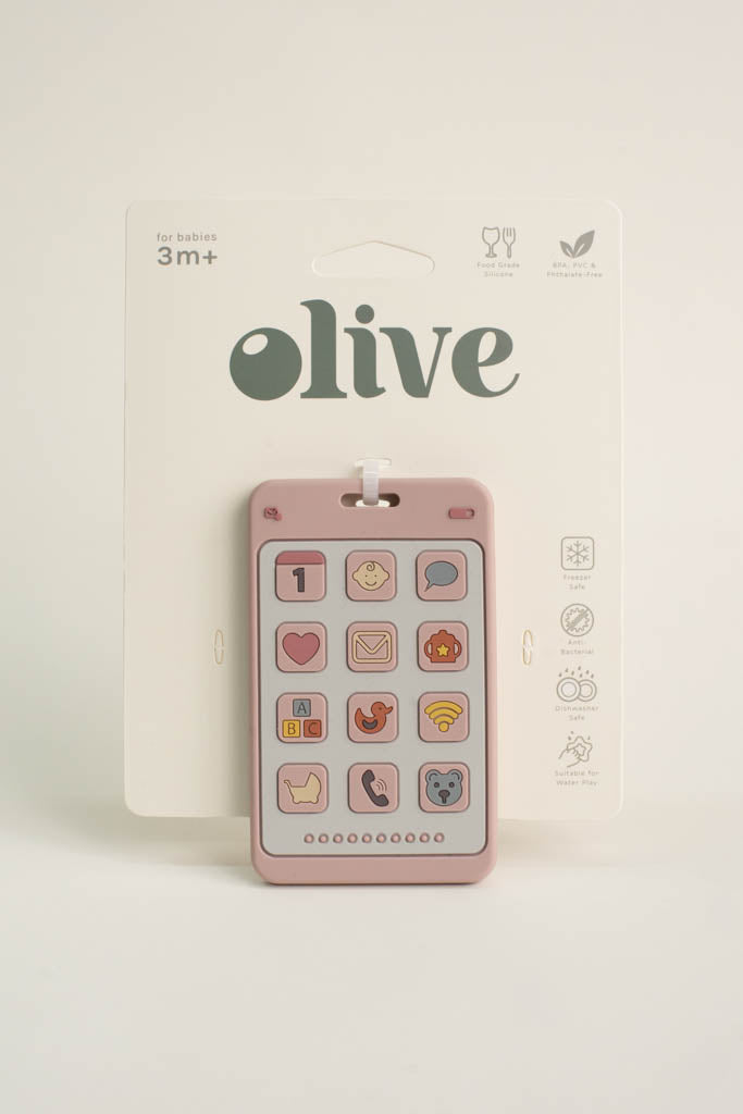 Silicone Smartphone Teething Toy