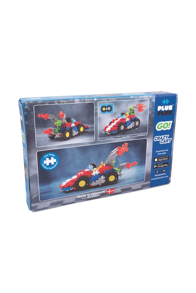 Go! Crazy Cart by Plus-Plus | Hours of Open-ended Fun Play | The Elly Store Singapore