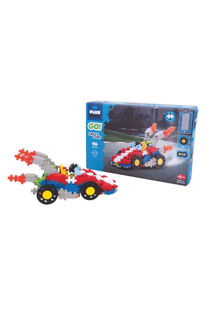 Go! Crazy Cart by Plus-Plus | Hours of Open-ended Fun Play | The Elly Store Singapore