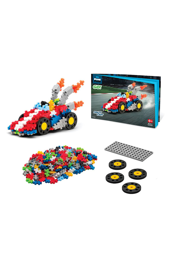 Go! Crazy Cart by Plus-Plus | Hours of Open-ended Fun Play | The Elly Store Singapore