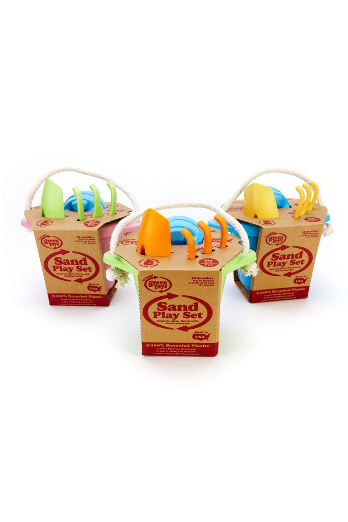 Green Toys Sand Play Set Green Made from 100% Recycled Plastic, The Elly Store