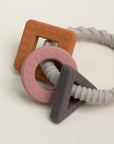 Silicone Shapes Teething Ring