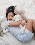 Short-Sleeve Pyjamas - Bunnies In A Row | Family Pyjamas | The Elly Store Singapore