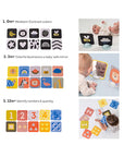My First Tummy Time Cards by Taf Toys | Ideal for Newborn Baby Gifts | The Elly Store Singapore