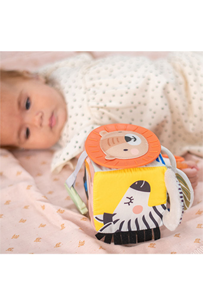 Savannah Discovery Cube by Taf Toys | Ideal for Newborn Baby Gifts | The Elly Store Singapore