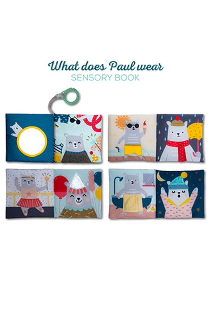 What Does Paul Wear Book by Taf Toys | Ideal for Newborn Baby Gifts | The Elly Store Singapore