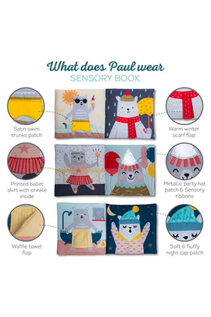 What Does Paul Wear Book by Taf Toys | Ideal for Newborn Baby Gifts | The Elly Store Singapore