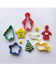 Christmas Playdough Cutters by Tickle Your Senses | Ideal for Sensory Play | The Elly Store Singapore