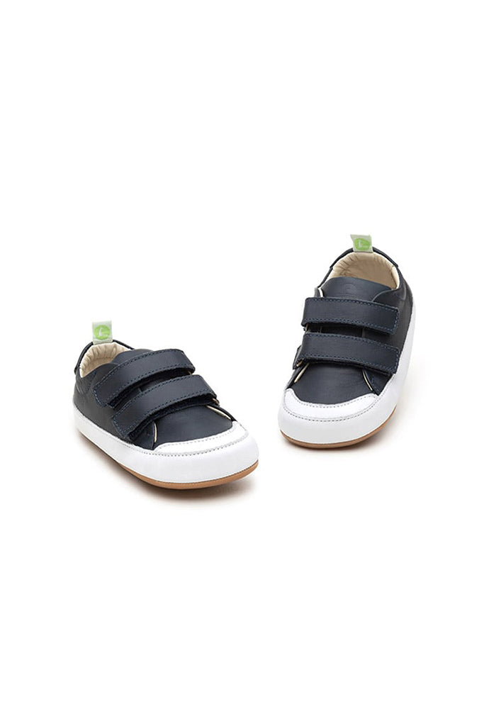 Bossy Sneakers - Navy / White | Tip Toey Joey Baby Shoes | The Elly Store